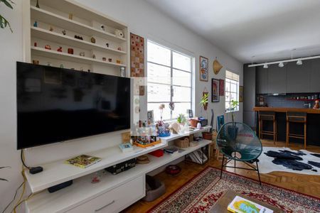 Sala de apartamento para alugar com 1 quarto, 70m² em Centro Histórico de São Paulo, São Paulo