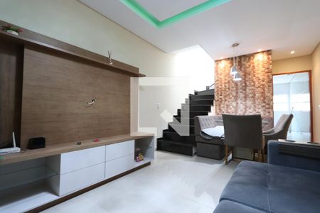 Sala de casa para alugar com 2 quartos, 120m² em Vila Rica, São Paulo