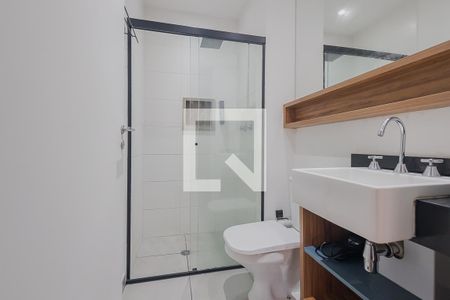 Banheiro  de kitnet/studio à venda com 1 quarto, 35m² em Sumarezinho, São Paulo