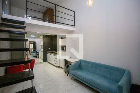 Sala/Cozinha de kitnet/studio para alugar com 1 quarto, 40m² em Centro, Diadema