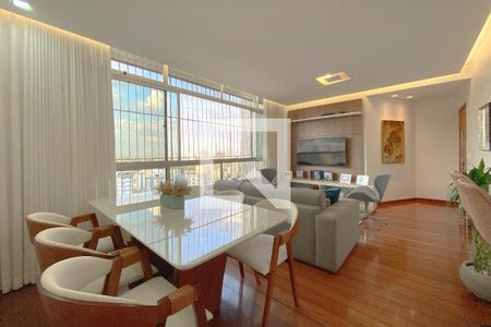 Sala de apartamento à venda com 3 quartos, 106m² em Gutierrez, Belo Horizonte
