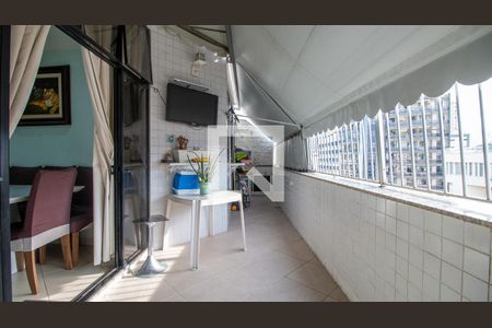 Varanda de apartamento à venda com 3 quartos, 94m² em Tijuca, Rio de Janeiro