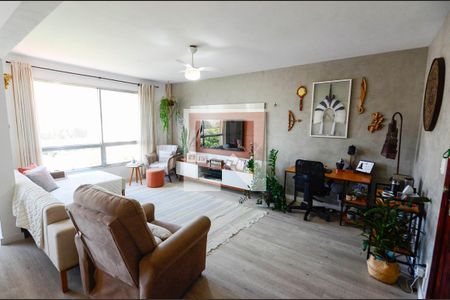 Sala de apartamento à venda com 3 quartos, 105m² em Grajaú, Rio de Janeiro