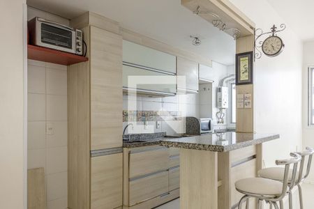 Cozinha de apartamento à venda com 2 quartos, 59m² em Passo D’areia, Porto Alegre