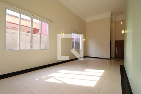 Sala de casa de condomínio para alugar com 3 quartos, 200m² em Bonfim Paulista, Ribeirão Preto