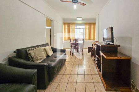 Sala de apartamento para alugar com 2 quartos, 92m² em Jardim Las Palmas, Guarujá