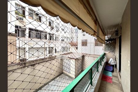 Varanda da sala de apartamento à venda com 3 quartos, 130m² em Botafogo, Rio de Janeiro