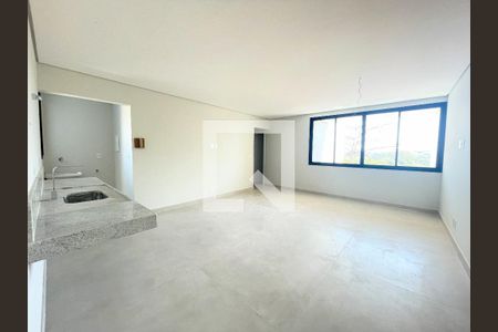 Sala/Cozinha de apartamento à venda com 3 quartos, 75m² em Itapoã, Belo Horizonte