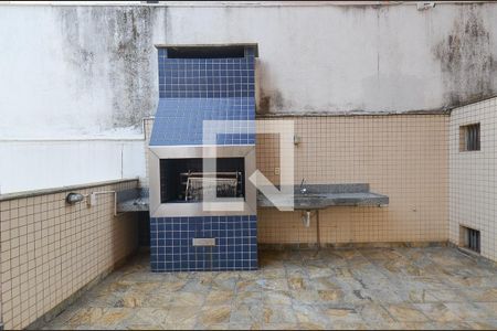 Área comum - Churrasqueira de apartamento para alugar com 1 quarto, 45m² em Carmo, Belo Horizonte