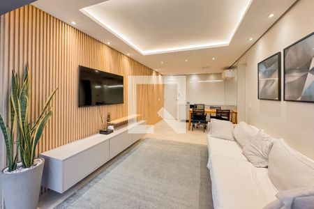 Sala de apartamento à venda com 3 quartos, 106m² em Vila Dom Pedro I, São Paulo