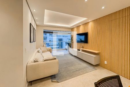 Sala de apartamento à venda com 3 quartos, 106m² em Vila Dom Pedro I, São Paulo