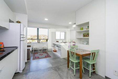 Cozinha de kitnet/studio à venda com 1 quarto, 38m² em chacara das pedras, Porto Alegre