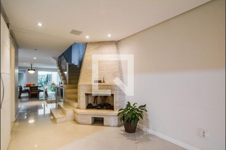 Sala de casa à venda com 6 quartos, 409m² em Centro, Santo André