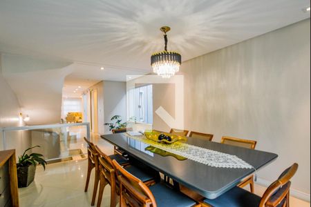 Sala de Jantar de casa à venda com 6 quartos, 409m² em Centro, Santo André