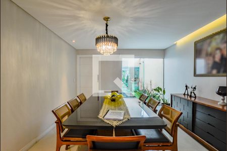 Sala de Jantar de casa à venda com 6 quartos, 409m² em Centro, Santo André