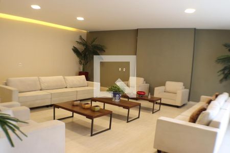 Área comum - Salão de festas de apartamento para alugar com 1 quarto, 48m² em Bethaville I, Barueri