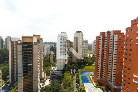 Vista Varanda da Sala de apartamento para alugar com 2 quartos, 73m² em Panamby, São Paulo