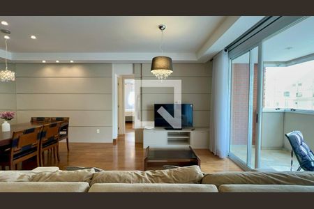 Sala de TV de apartamento para alugar com 2 quartos, 112m² em Jardim Paulista, São Paulo