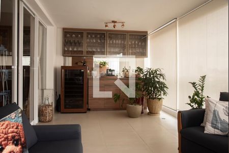 Varanda gourmet de apartamento à venda com 2 quartos, 100m² em Chácara Inglesa, São Paulo