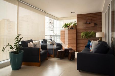 Varanda gourmet de apartamento à venda com 2 quartos, 100m² em Chácara Inglesa, São Paulo