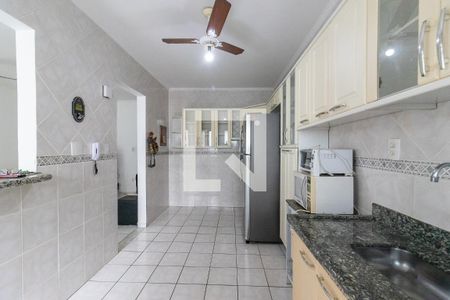 Cozinha de apartamento para alugar com 1 quarto, 79m² em Vila Tupi, Praia Grande