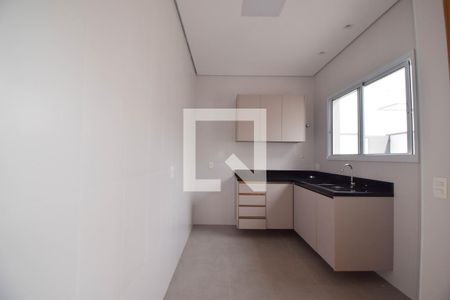 Cozinha de casa de condomínio para alugar com 2 quartos, 61m² em Vila Gomes Cardim, São Paulo