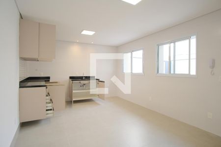 Sala/Cozinha de casa de condomínio para alugar com 2 quartos, 59m² em Vila Gomes Cardim, São Paulo