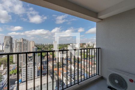 Varanda de apartamento para alugar com 1 quarto, 25m² em Santo Amaro, São Paulo