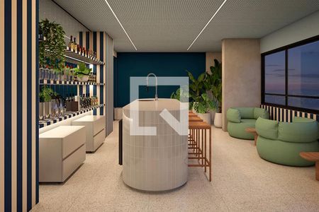 Área comum - Salão de festas de apartamento à venda com 2 quartos, 37m² em Vila Sonia, São Paulo