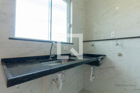 Sala/Cozinha de apartamento à venda com 1 quarto, 33m² em Vila Nova Manchester, São Paulo