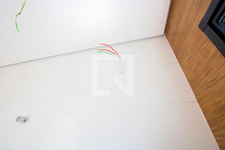 Banheiro da Suíte de apartamento à venda com 2 quartos, 49m² em Utinga, Santo André