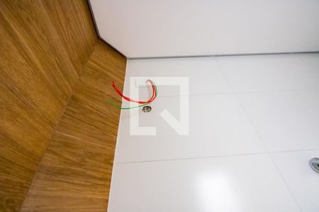 Banheiro da Suíte de apartamento à venda com 2 quartos, 56m² em Utinga, Santo André