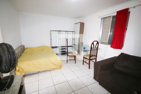Sala/Quarto de apartamento para alugar com 1 quarto, 45m² em Guilhermina, Praia Grande
