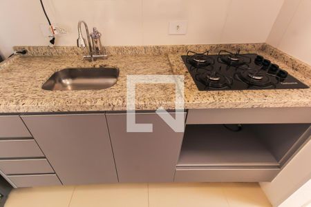 Cozinha de apartamento para alugar com 1 quarto, 39m² em Vila Regente Feijó, São Paulo