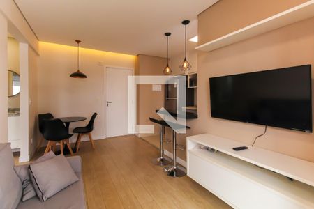 Sala de apartamento para alugar com 1 quarto, 39m² em Vila Regente Feijó, São Paulo