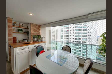 Varanda Gourmet de apartamento à venda com 3 quartos, 156m² em Vila Leopoldina, São Paulo