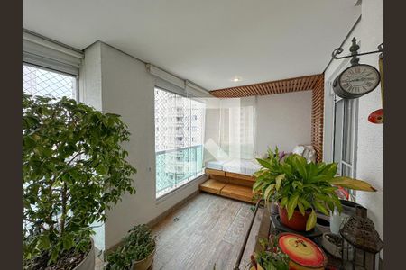 Varanda Gourmet de apartamento à venda com 3 quartos, 156m² em Vila Leopoldina, São Paulo