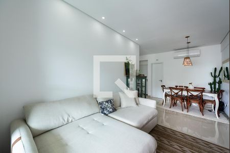 Sala de apartamento para alugar com 2 quartos, 75m² em José Menino, Santos