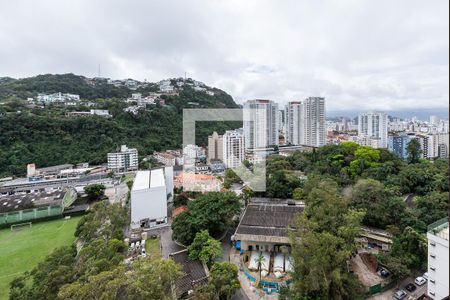 Varanda da Sala de apartamento para alugar com 2 quartos, 75m² em José Menino, Santos
