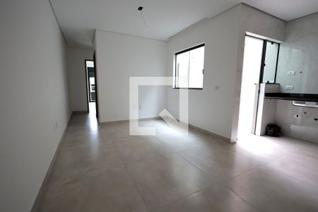 Sala de apartamento à venda com 2 quartos, 63m² em Vila Curuçá, Santo André