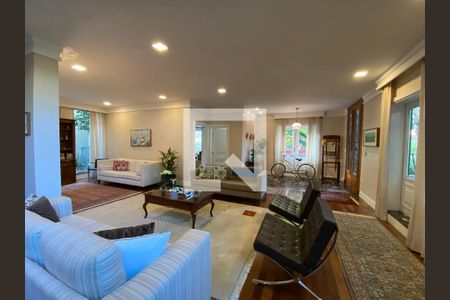 Sala de Estar de casa à venda com 6 quartos, 486m² em Pacaembu, São Paulo