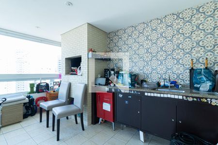 Varanda da Sala de apartamento à venda com 3 quartos, 158m² em Indianópolis, São Paulo