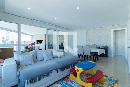 Sala de apartamento à venda com 3 quartos, 158m² em Indianópolis, São Paulo