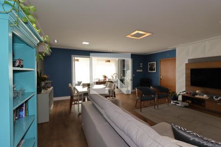 Sala de apartamento à venda com 4 quartos, 181m² em Campestre, Santo André