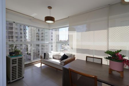 Varanda Gourmet de apartamento à venda com 4 quartos, 181m² em Campestre, Santo André