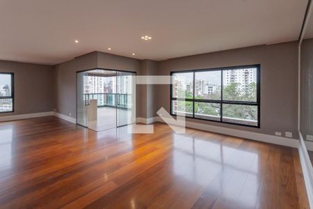 Sala de apartamento para alugar com 6 quartos, 467m² em Real Parque, São Paulo