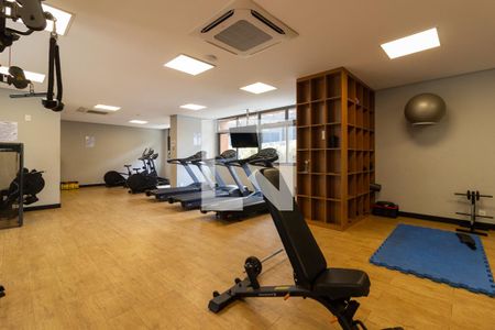 Área comum - Academia de apartamento para alugar com 1 quarto, 49m² em Jardim Paulista, São Paulo