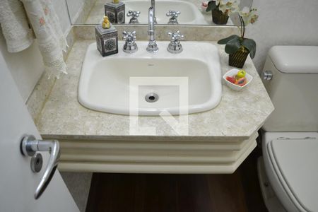Lavabo de apartamento à venda com 4 quartos, 154m² em Jardim, Santo André