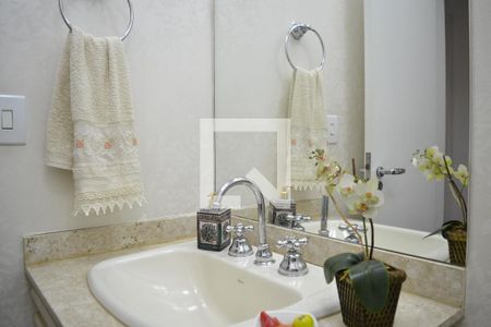 Lavabo de apartamento à venda com 4 quartos, 154m² em Jardim, Santo André