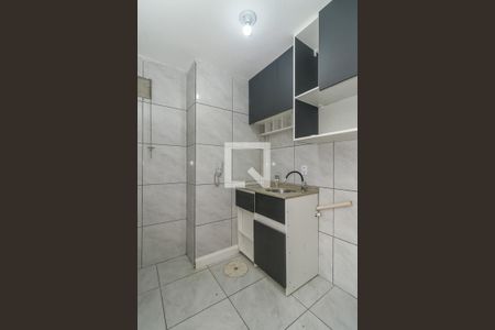 Cozinha de apartamento à venda com 1 quarto, 32m² em Petrópolis, Porto Alegre